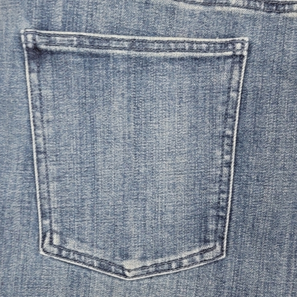 Talbots Women's High Waist Straight Leg Ankle Sequin Side Stripe Jean  Sz 16 NEW - Picture 9 of 16